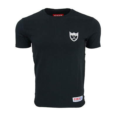TRIKO CCM MONOCHROME SHIELD SS SR - HRÁČ: SR, Barva: BLK, Velikost textilu: M