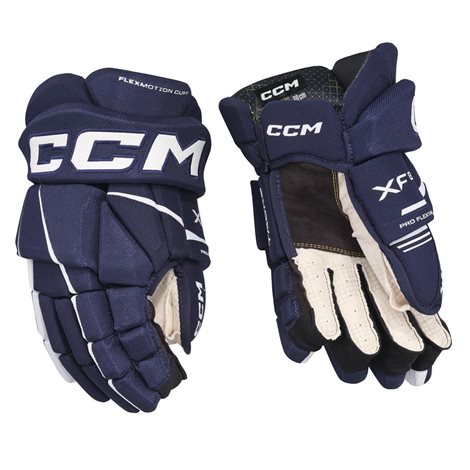 RUKAVICE CCM TACKS XF 80 SR - HRÁČ: SR, Barva: RED/WHT, Velikost rukavic: 13"