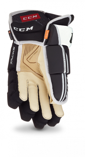 RUKAVICE CCM TACKS 4R PRO2  SR - HRÁČ: SR, Barva: BLK/WHT, Velikost rukavic: 14"