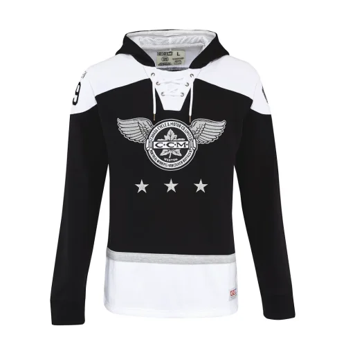MIKINA CCM MONOCHROME JERSEY SR - HRÁČ: SR, Barva: BLK, Velikost textilu: XL
