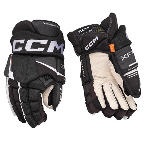 RUKAVICE CCM TACKS XF SR - HRÁČ: SR, Barva: RED/WHT, Velikost rukavic: 15"