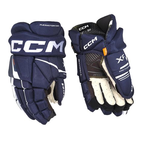 RUKAVICE CCM TACKS XF SR - HRÁČ: SR, Barva: RED/WHT, Velikost rukavic: 15"