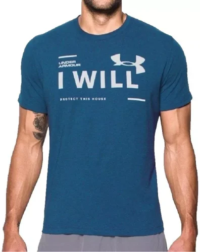 TRIKO UA I WILL SS KR.R SR - HRÁČ: SR, Barva: GRY, Velikost textilu: L